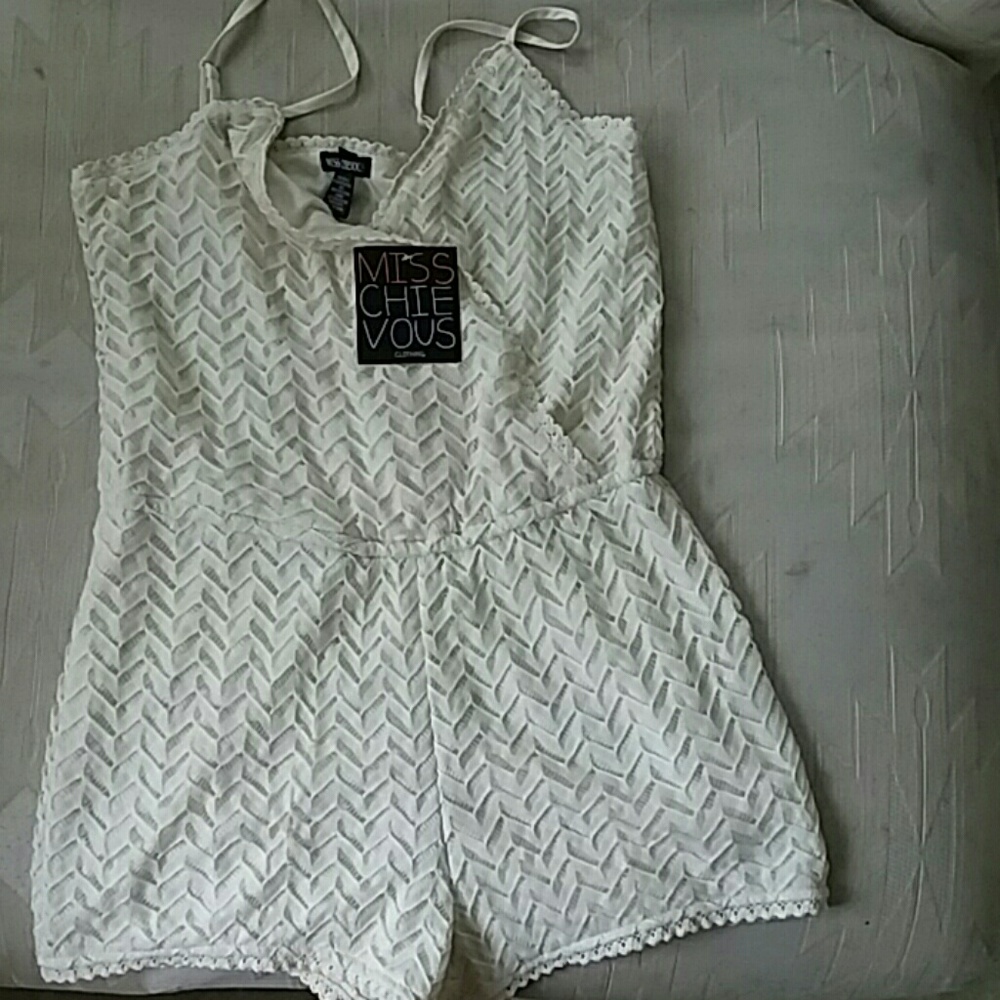 White romper